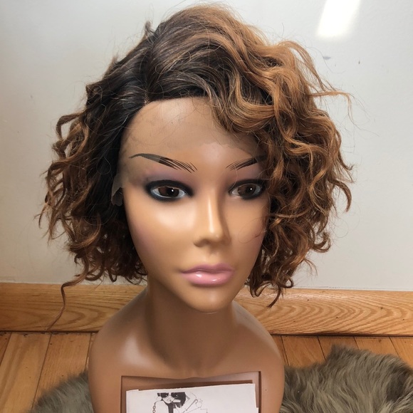🧡100% Human Hair Swiss Lace Front Wig Catria. NEW